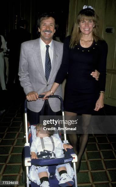 Sonny Bono, wife Mary Bono and son Chesare Elan