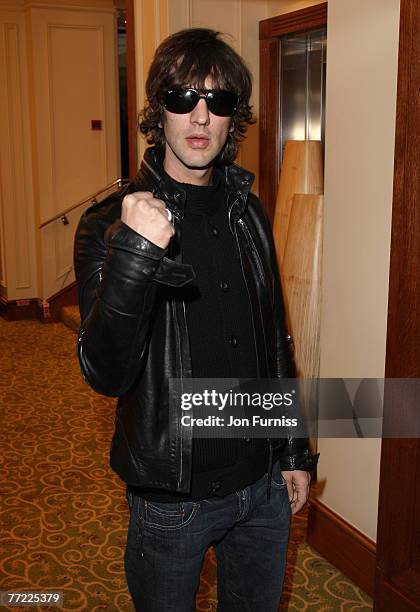 Richard Ashcroft attends The Q Awards 2007 held at the Grosvenor House Hotel on October 8, 2007 in London. .