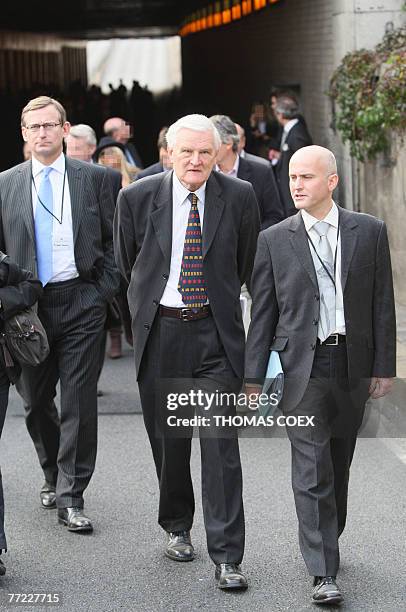 High Court judge Scott Baker with advisers and British investigators into the death of princess Diana and jurors hearing the case set to retrace her...