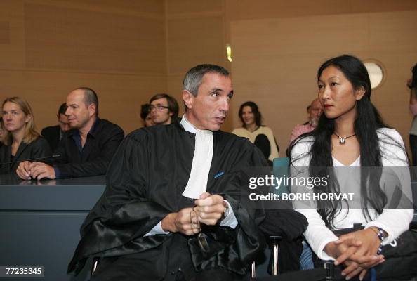 Samuel Rind Sam Rindy, a French womman accused of vandalising a two-million-euro ...