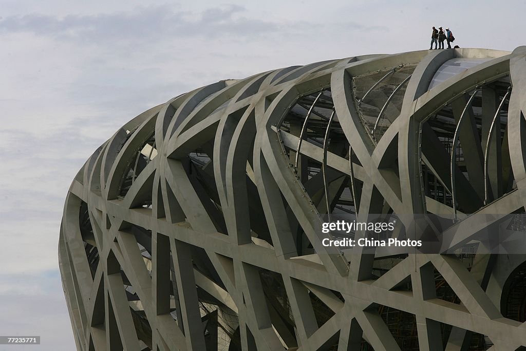 National Olympic Stadium In Beijing To Take Shape