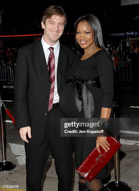 Actress Garcelle Beauvais and husband talent agent Mike Nilon arrive at the Los Angeles Premiere "Gone Baby Gone" at the Mann Bruin Theater on...