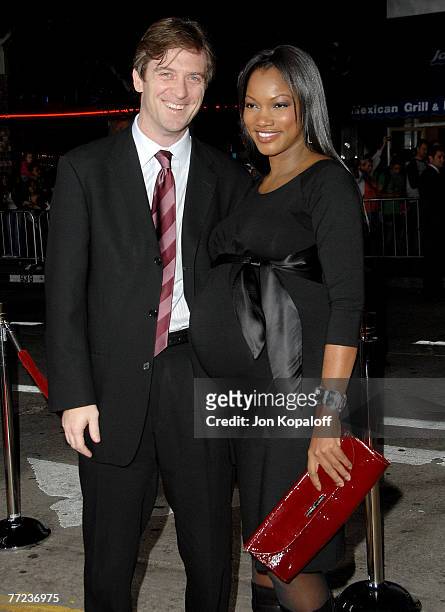 Actress Garcelle Beauvais and husband talent agent Mike Nilon arrive at the Los Angeles Premiere "Gone Baby Gone" at the Mann Bruin Theater on...