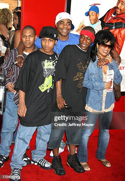 Tracy Morgan, wife Sabina and sons