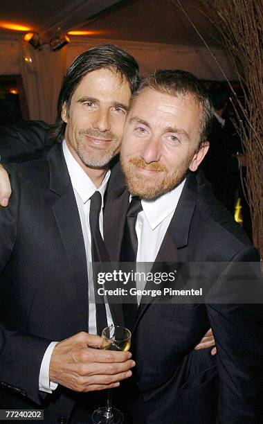 Walter Salles and Tim Roth