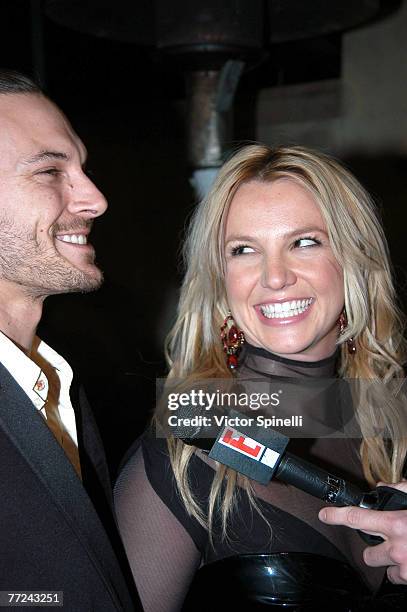 Kevin Federline and Britney Spears