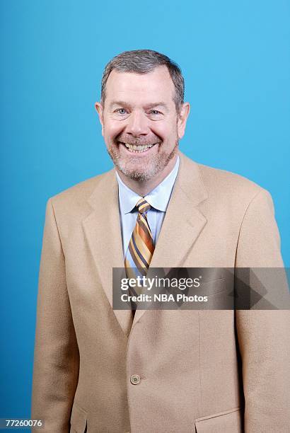 Head coach P.J. Carlesimo of the Seattle SuperSonics poses for a portrait during NBA Media Day at the Furtado Center on October 1, 2007 in Seattle,...