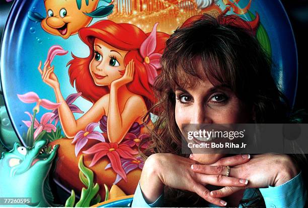 File photo taken 10/29/97 of actress Jodi Benson, who is the voice of Disney's 'The Little Mermaid', at Disney Studios in Burbank, California.