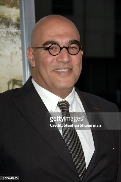 Actor Igal Naor attends the premiere of Newline's "Rendition" at the Academy of Motion Picture Arts and Sciences on October 10, 2007 in Beverly...