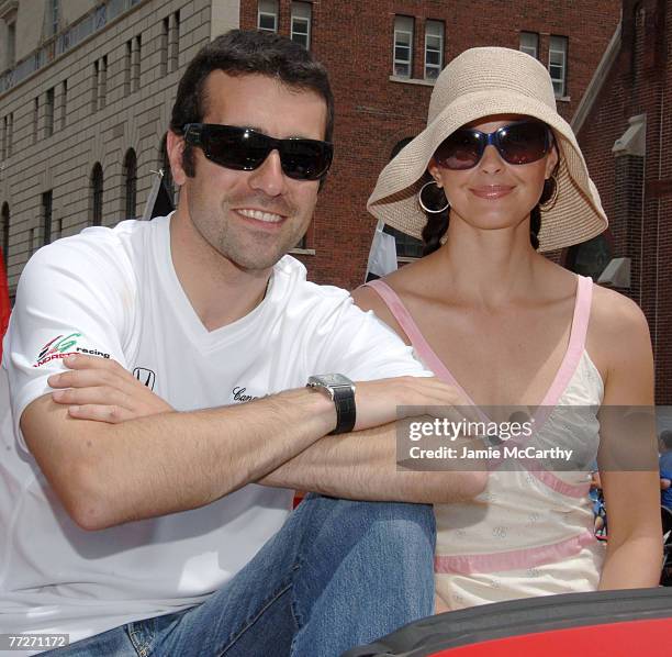 Dario Franchitti and Ashley Judd