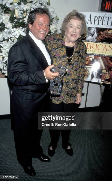 Wolfgang Puck and Julia Child