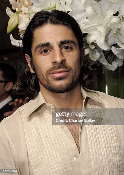 Designer Ali Alborzi attends Smashbox Cosmetics' Kick Off LA Mercedes Benz Fashion Week at Mr. Chow on October 11, 2007 in Beverly Hills, California.