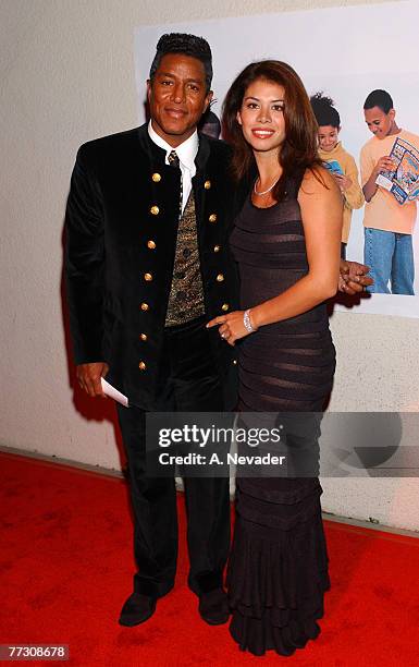 Jermaine Jackson and Alejandra