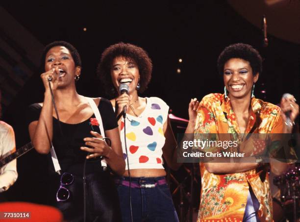 Pointer Sisters 1980 Ruth Pointer, JunePointer and Anita Pointer