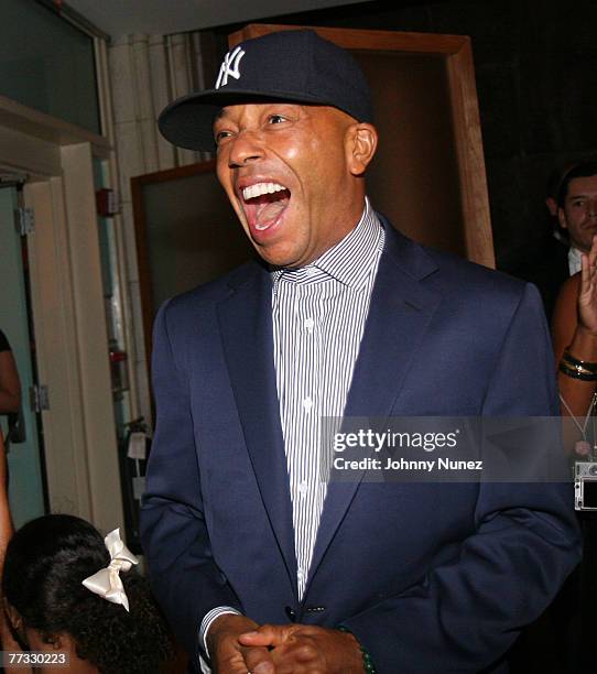 Russell Simmons attends Kimora Lee Simmons Hosts "50 & Fabulous" Surprise Birthday Party for Russell Simmons on September 30, 2007 in New York City,...