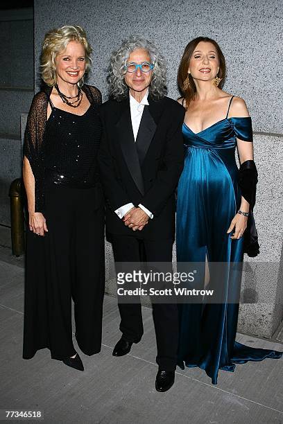 Actress Christine Ebersole, Dr. Jane Aronson and actress Donna Murphy attend the third annual Worldwide Orphans Foundation Benefit Gala at Cipriani...