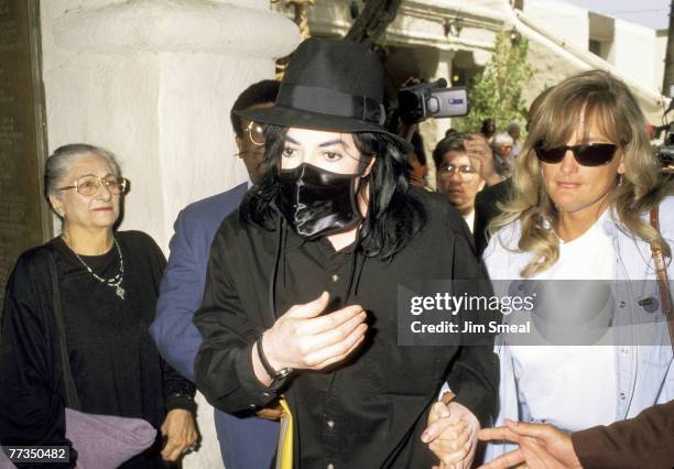 Michael Jackson and Debbie Rowe