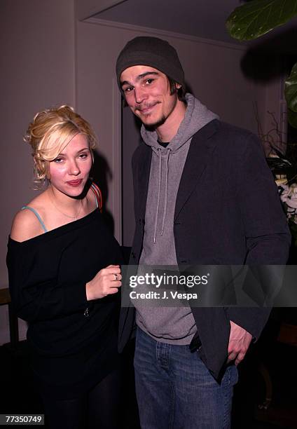 Scarlett Johansson and Josh Hartnett