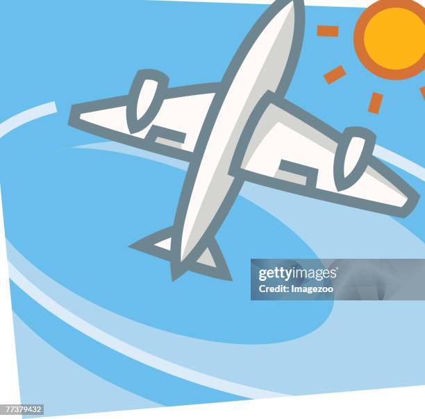 airplane - model airplane stock illustrations