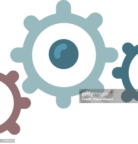 vmo0477 - three gears stock illustrations
