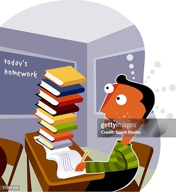 Dull Homework Too Much Homework Photos and Premium High Res Pictures - Getty Images