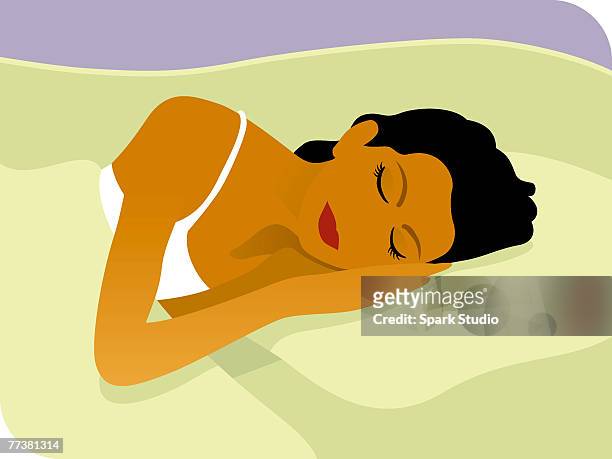  Ilustraciones de Mujer Durmiendo - Getty Images