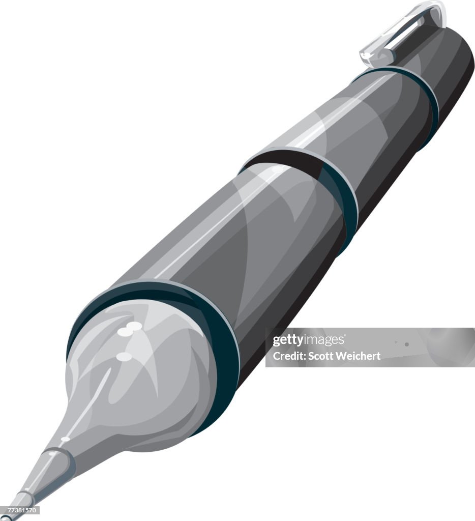 Illustration of a pen