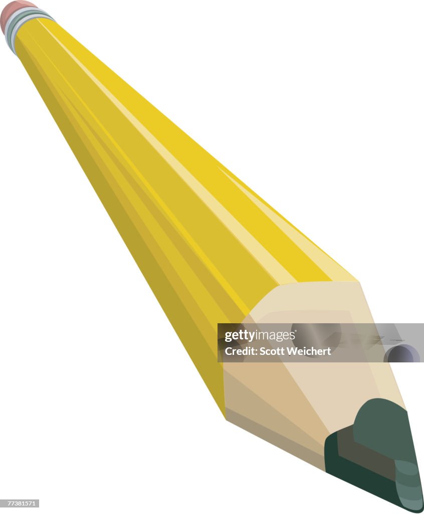 Illustration of a pencil