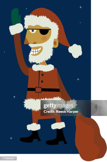 saint nick at night - reise stock illustrations