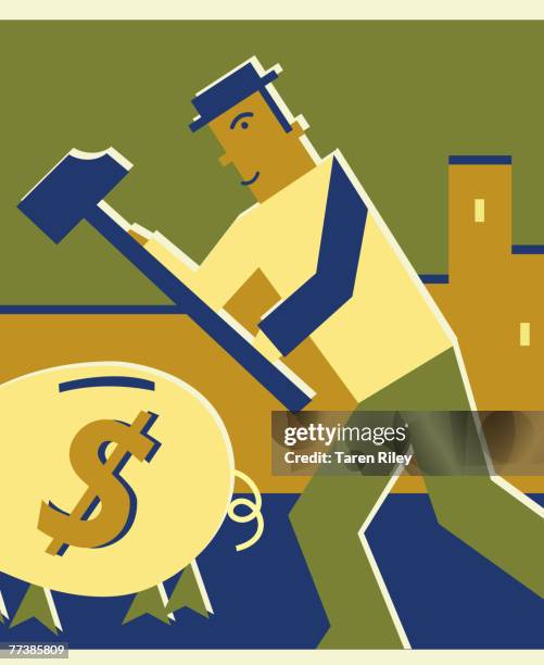 tri0135 - seattle art museum stock illustrations