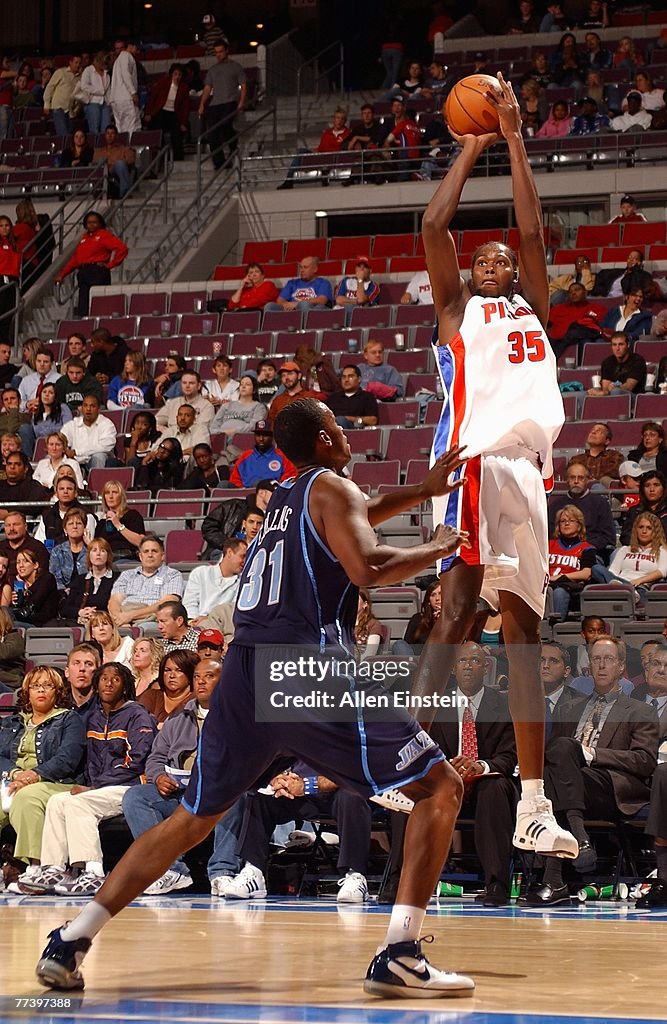 Utah Jazz v Detroit Pistons