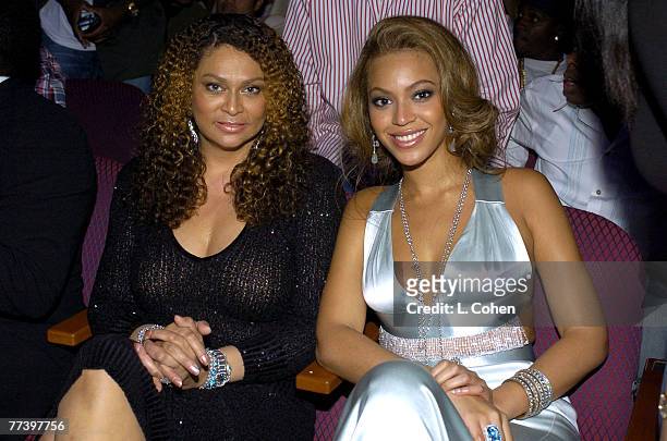 Tina Knowles with daughter Beyonce