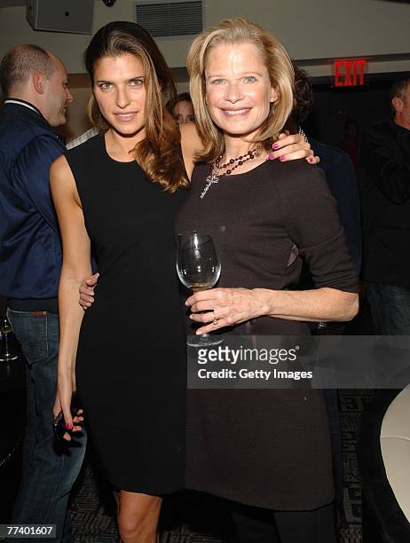 Actress Lake Bell and designer Robin Bell attend a party for Robin Bell at STK on October 15, 2007 in New York City.