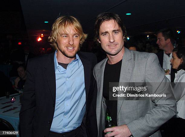 Owen Wilson and Luke Wilson