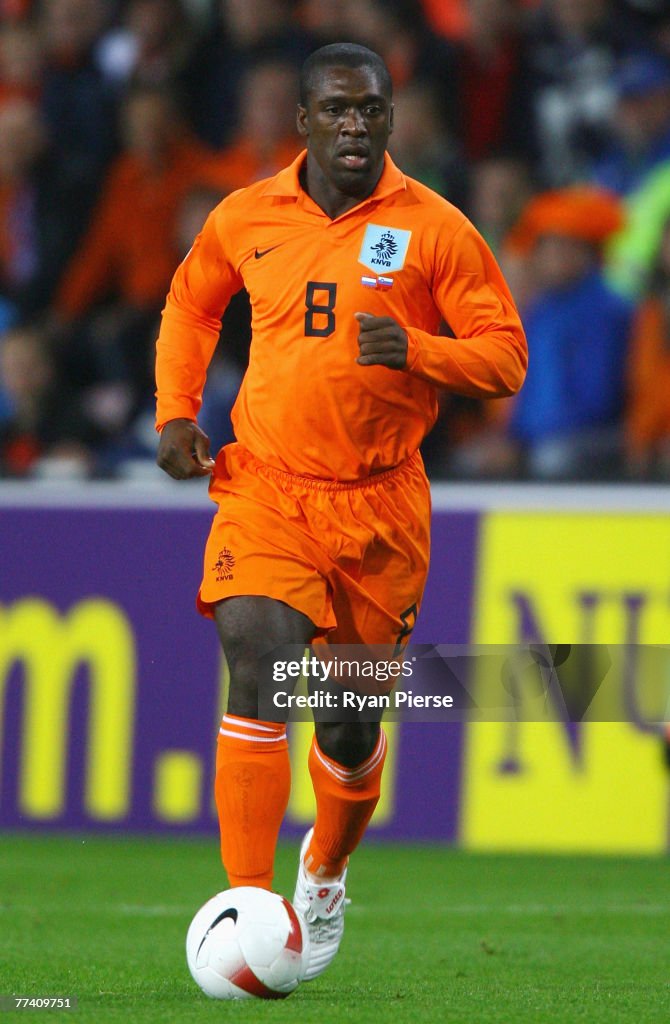 Euro2008 Qualifier - Netherlands v Slovenia