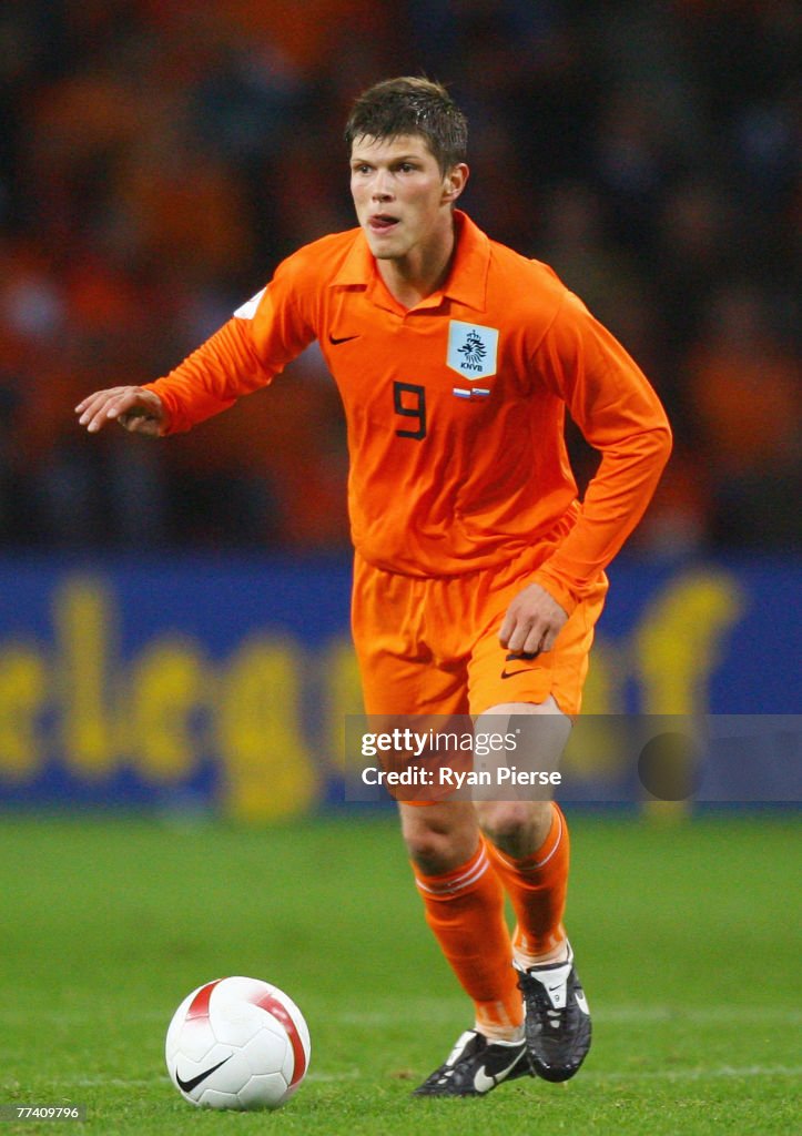 Euro2008 Qualifier - Netherlands v Slovenia