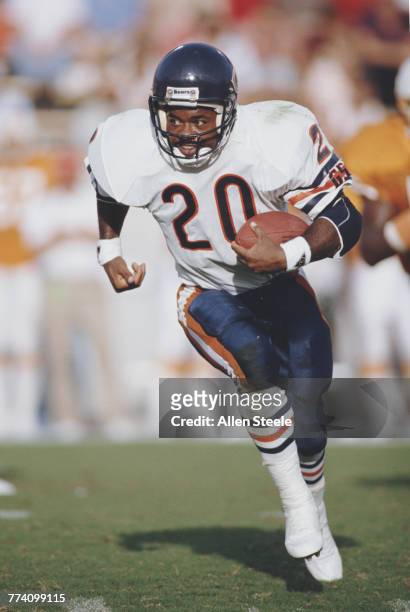 Thomas Sanders, Running Back for the Chicago Bears during the National Football Conference Central game against the Tampa Bay Buccaneers on 20...