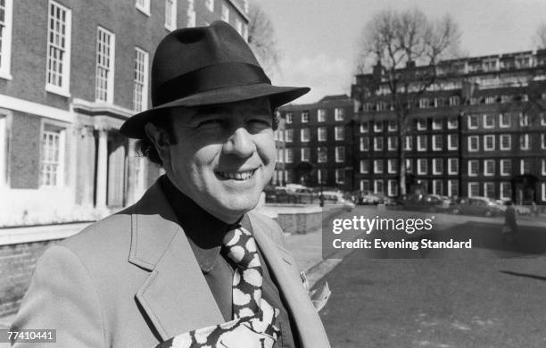 English humourist, magazine editor, broadcaster and writer, Alan Coren , 28th March 1977.