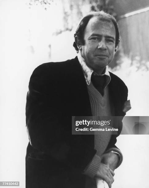 English humourist, magazine editor, broadcaster and writer, Alan Coren , circa 1978.