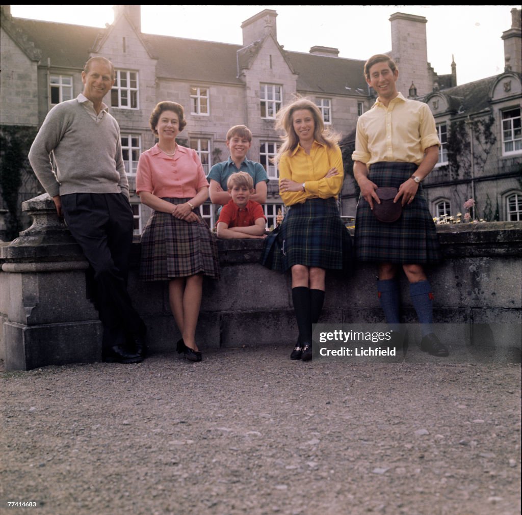 Royal Family Group at Balmoral