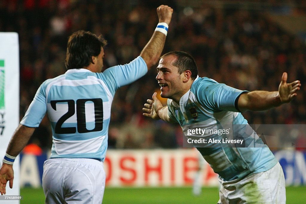 2007 RWC Bronze Final - France v Argentina