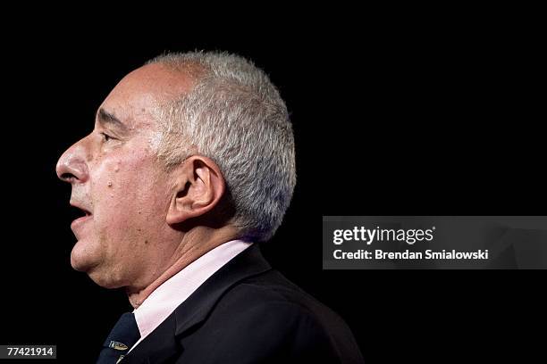 Actor Ben Stein speaks during the Family Research Council's 2007 Washington briefing October 19, 2007 in Washington, DC. The legislative action arm...