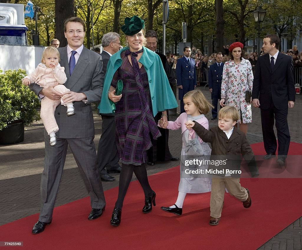 Christening Of Dutch Princess Ariane