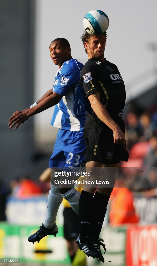 Wigan Athletic v Portsmouth