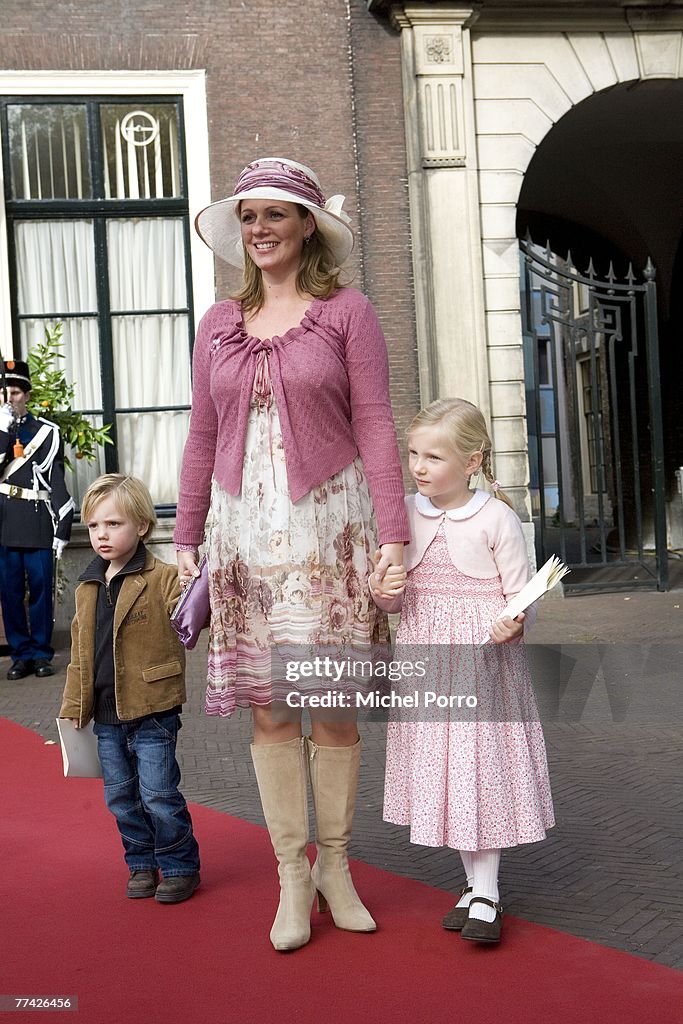 Christening Of Dutch Princess Ariane