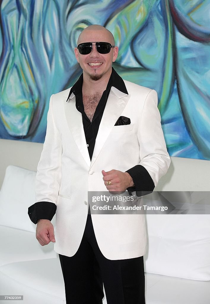 Pitbull Video Shoot