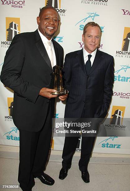 Forest Whitaker and Kiefer Sutherland