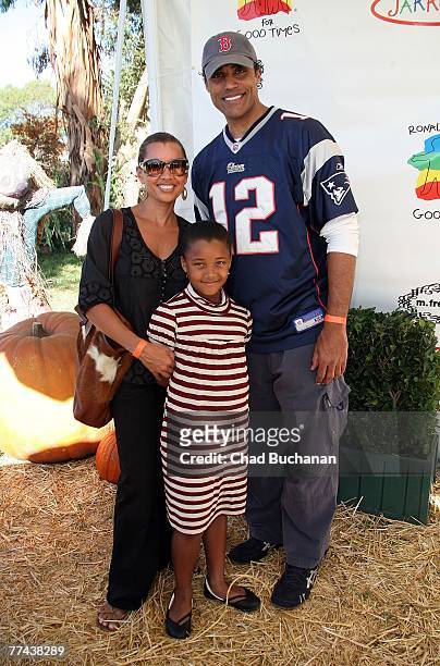 Actress and singer Vanessa L. Williams , former NBA basketball player Rick Fox and their daughter Sasha Gabriella Fox and attend the Camp Ronald...