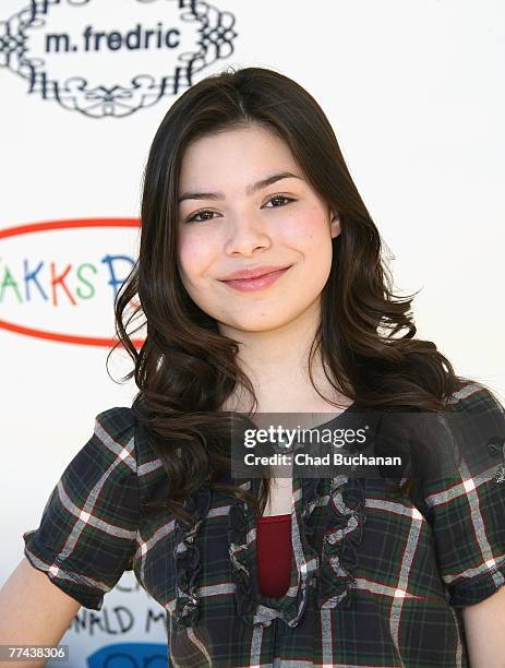 Actress Miranda Cosgrove attends the Camp Ronald McDonald 15th Annual Family Halloween Carnival on October 21, 2007 in Los Angeles, California.