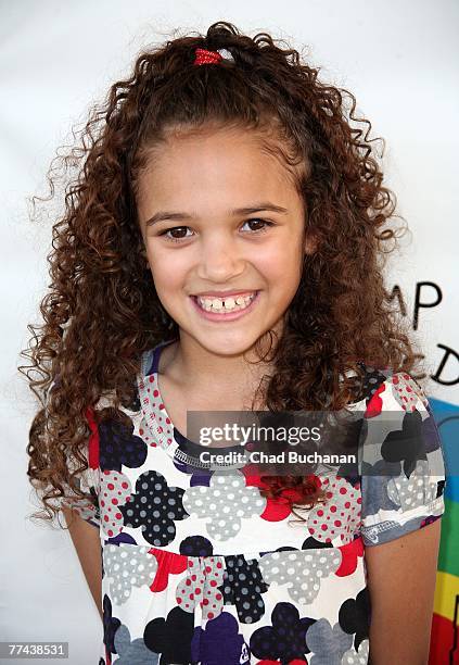 Actress Madison Pettis attends the Camp Ronald McDonald 15th Annual Family Halloween Carnival on October 21, 2007 in Los Angeles, California.